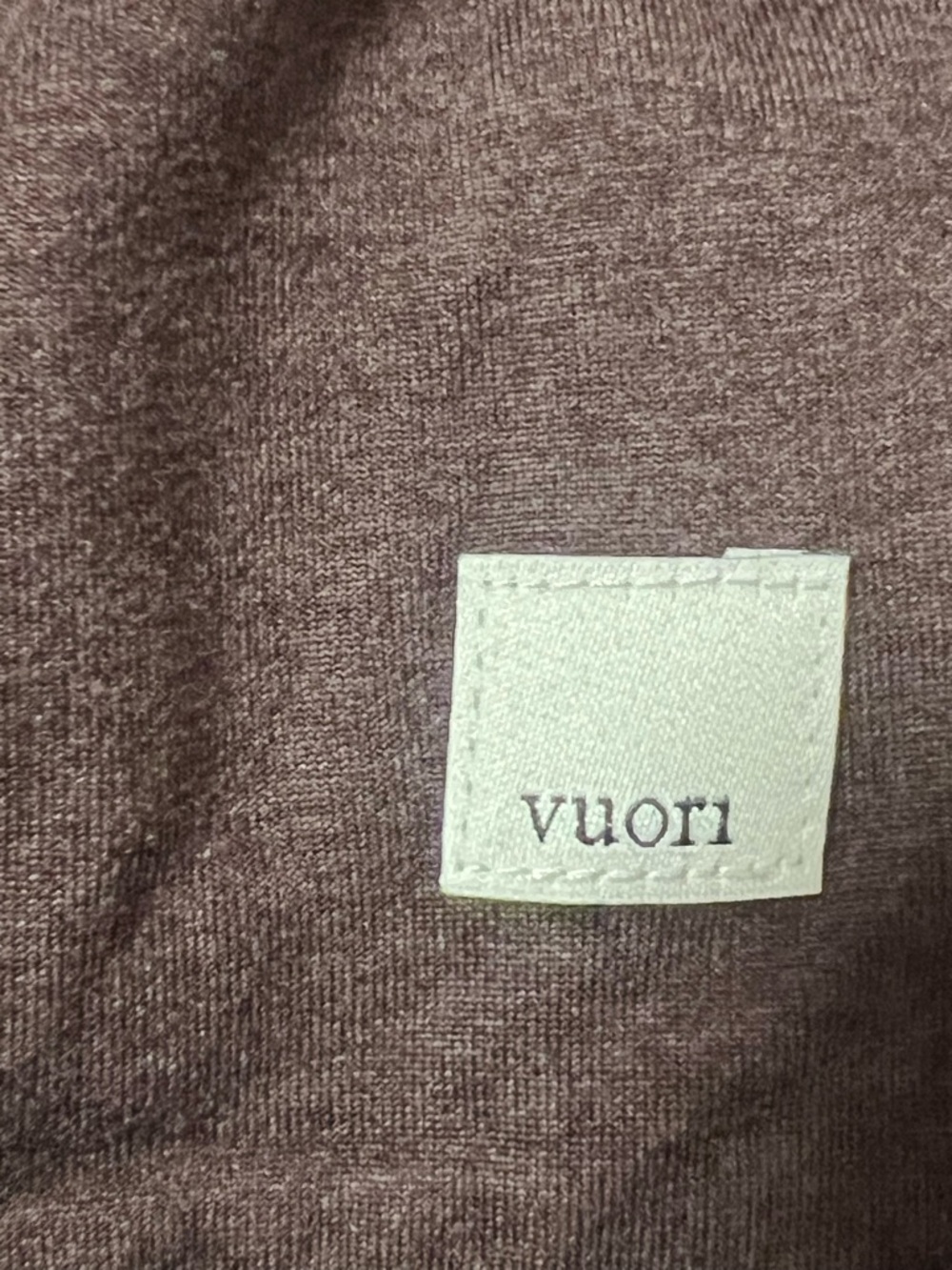 Vuori Brown Zip-Up Hoodie - Picture 5 of 6